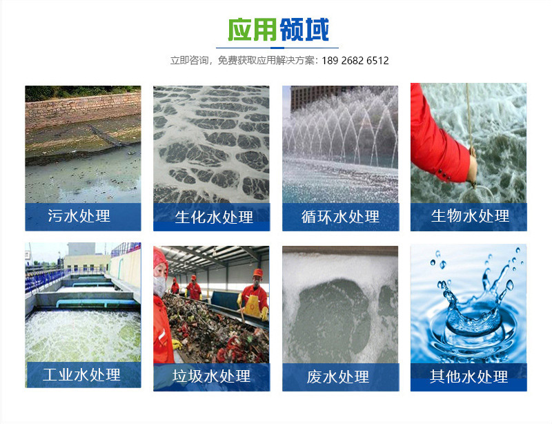 (圖:南輝水處理消泡劑應用領域)