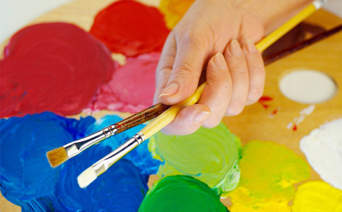 （圖：有機顏料分散特點）