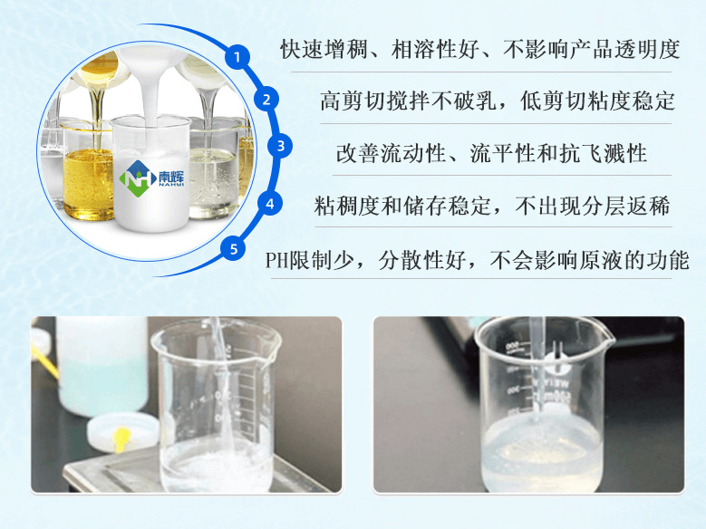 （圖：南輝增稠劑優勢）