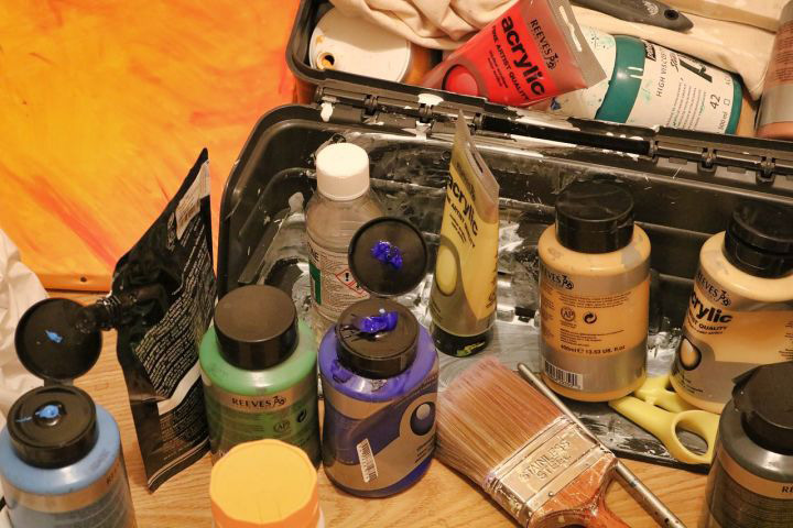 (圖:涂料展示圖)