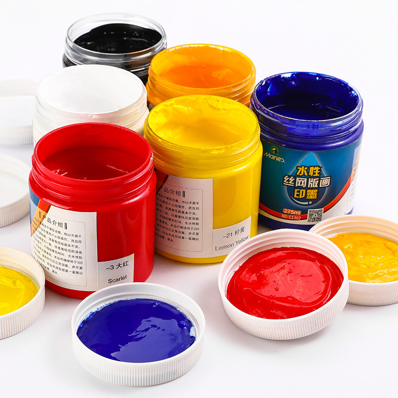 (圖為油性油墨展示圖)